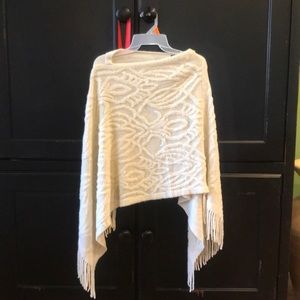 White poncho